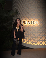 Lily jumpsuit with golden rose