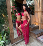 Lea Bikini set lace red