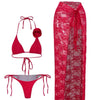 Lea Bikini set lace red