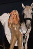 Jumpsuit CAT Eco Leather Khaki
